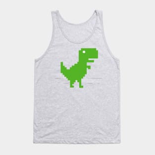 Pixel Dino Tank Top